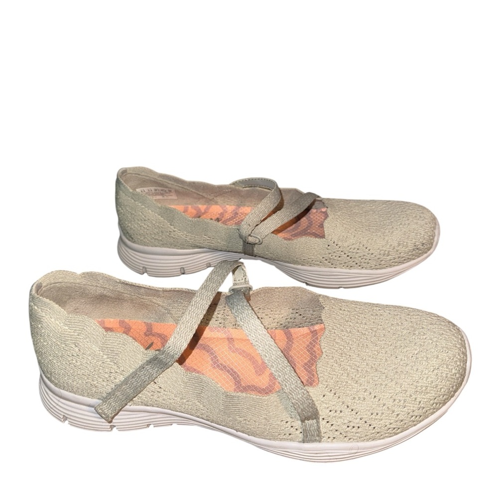 SKECHERS Comfortable Beige Women's Shoes